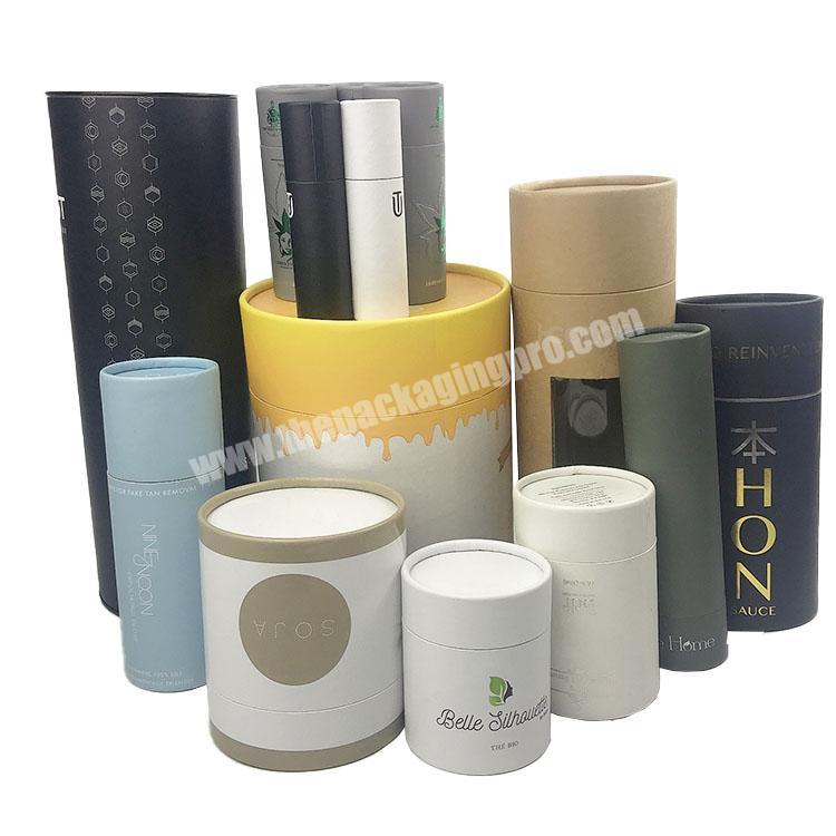 High quality paper tube packaging gift cylinder boxes with your logo