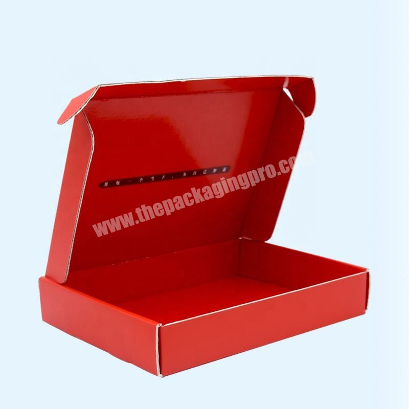 High quality plane shape custom printed corrugated mailer box for packaging