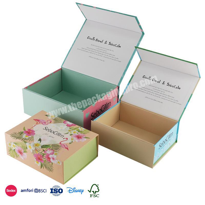 Hot Sale Factory Direct Girls' youthful breath design waterproof material wig boxes custom logo packaging