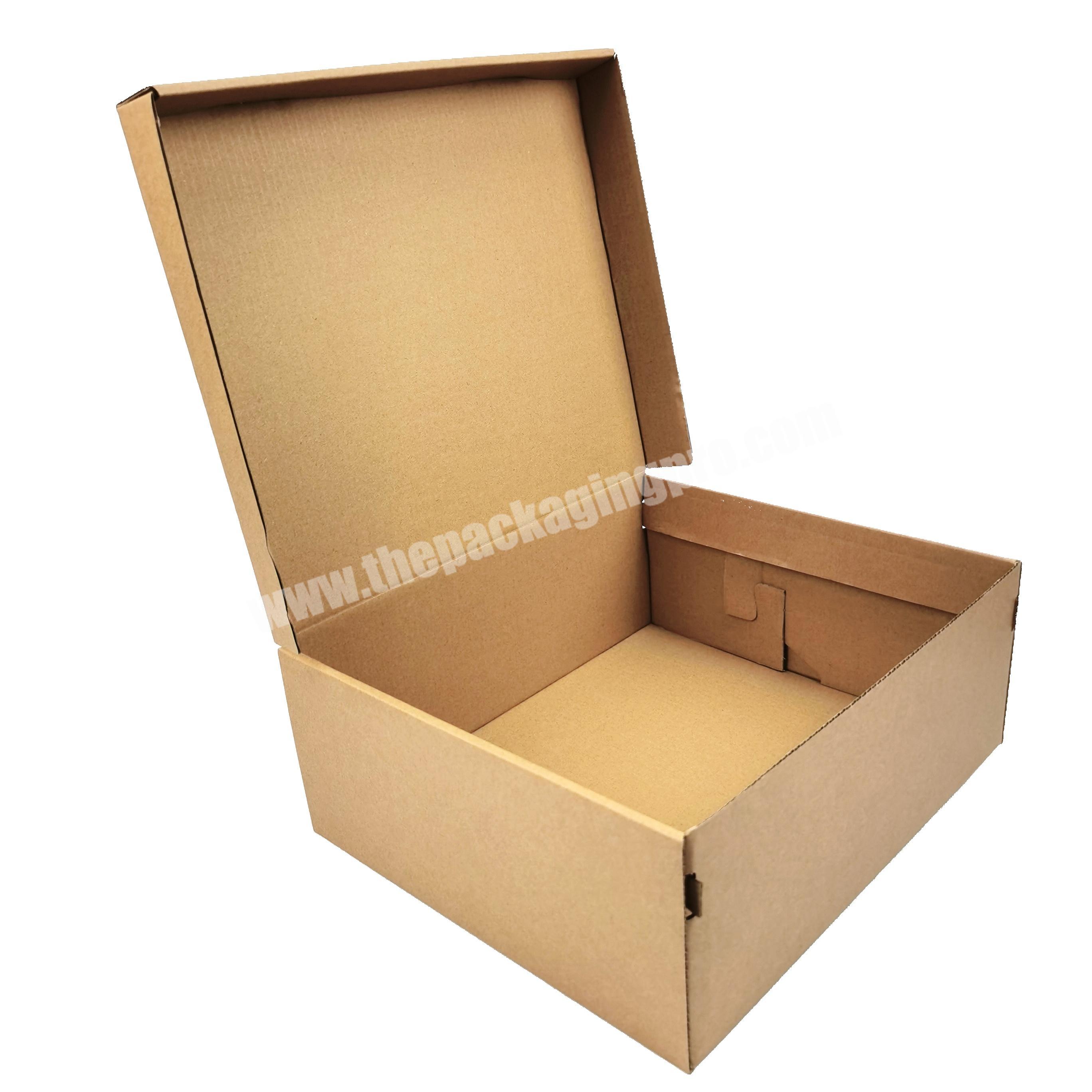 Folding Craft Mailing In Stock Corrugated Shoes Paper Box