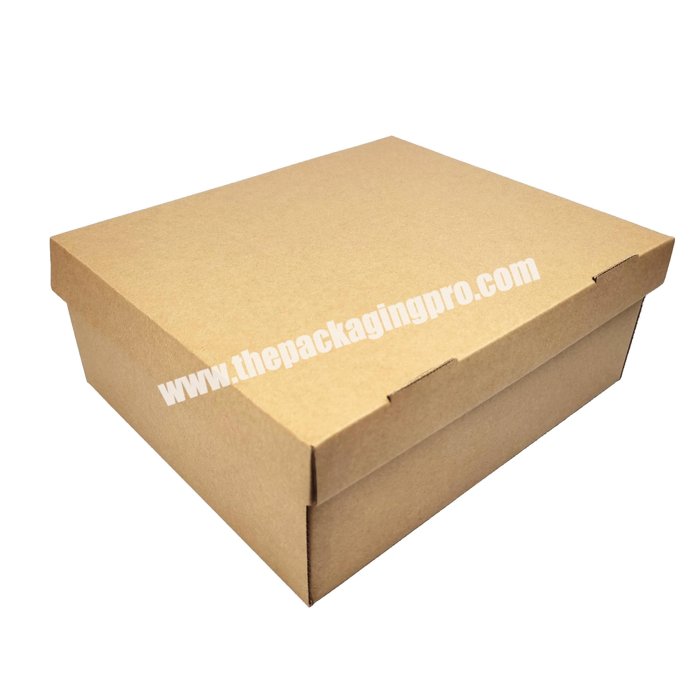 Wholesale custom printed unique corrugated shipping shoe boxes