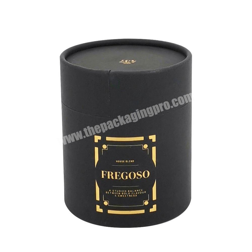 Hot sale cylinder candle box paper custom packaging