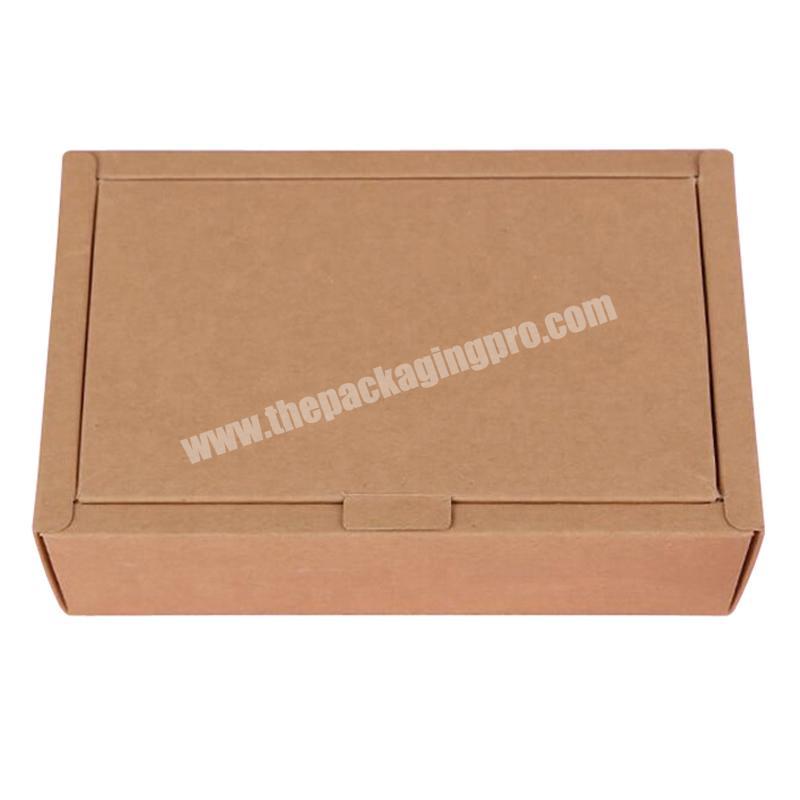 Hot sell Folding Brown kraft paper Box,  Packing gifts box Custom