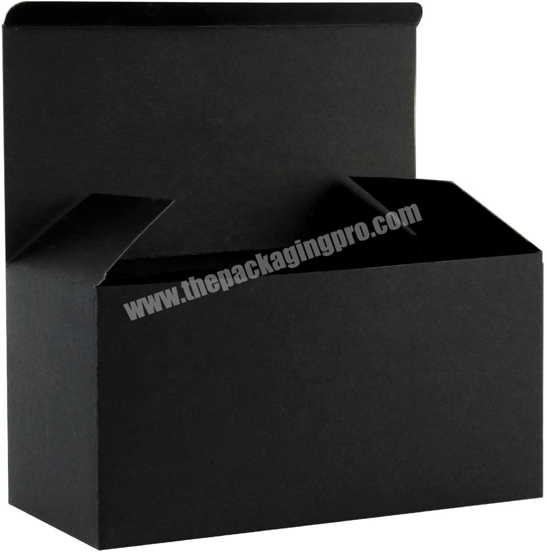 Hotsale Custom Logo Black Cardboard Paper Packaging Gift Box
