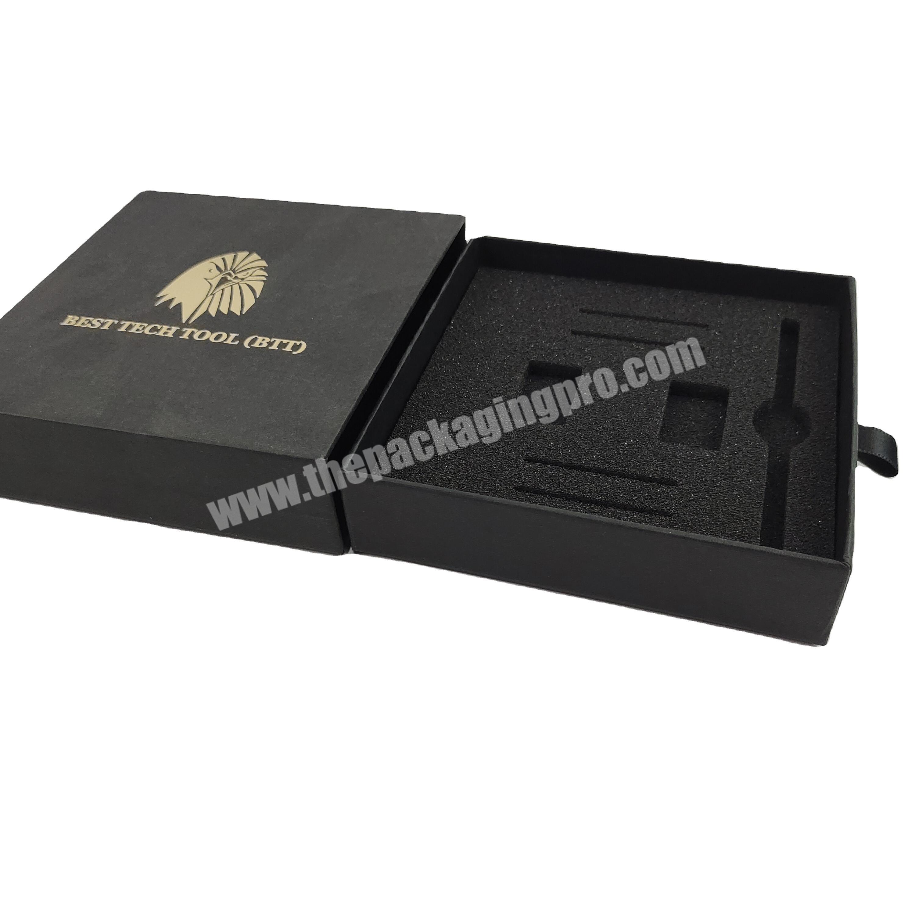 Inexpensive custom logo clothing exquisite gift boxes