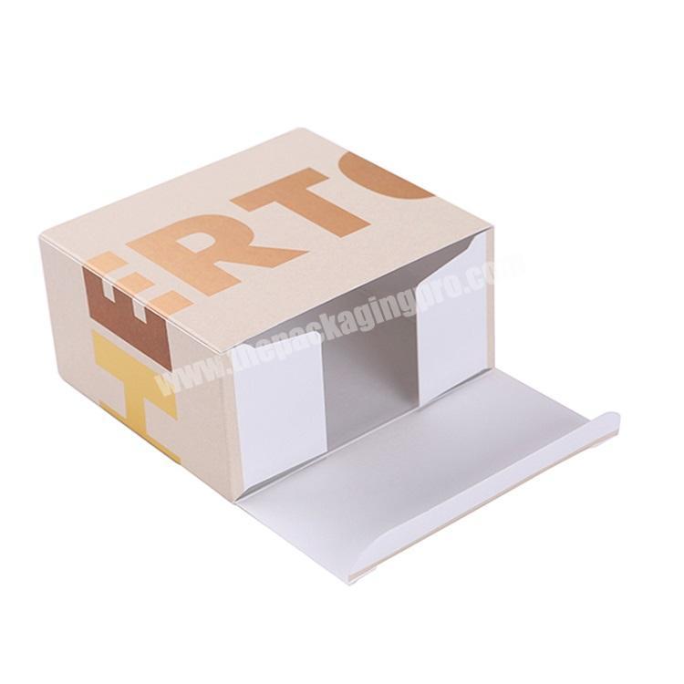JS wholesale custom cardboard paper make up skin care packaging boxes design