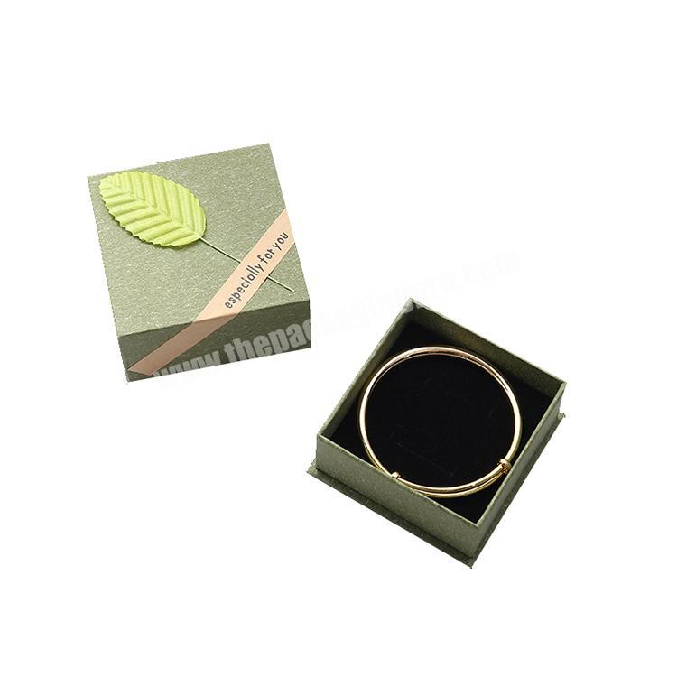 Jewelry boxes for gift with logo packaging cheap paper box for packaging small brown packaging box