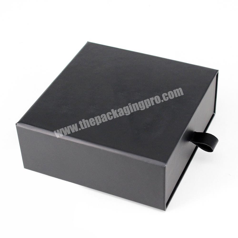 Jewelry boxes with logo packaging boxes jewelry ever velvet insert gift box