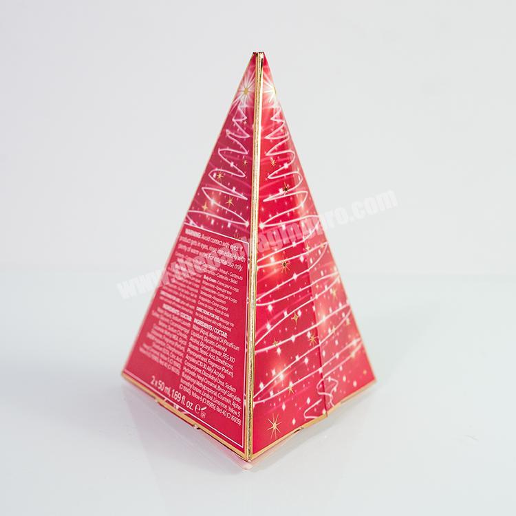 Kraft paper triangle sweet candy packaging box DIY biscuit gift box baby shower birthday wedding Christmas party for kids