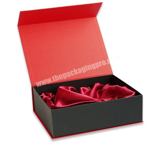 Luxury Box With gold foil hot stamping magnetic gift packaging Box