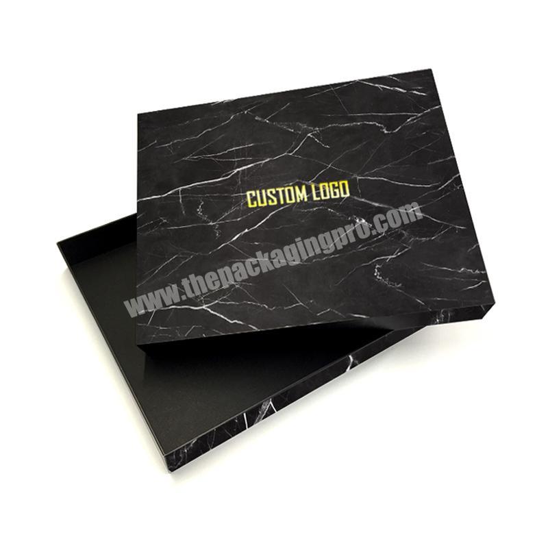 Luxury Custom Clothing Gift Packaging Box Logo Printed Swimwear Dress Pants Wigs Packaging Box Lid And Base Paper Boxes