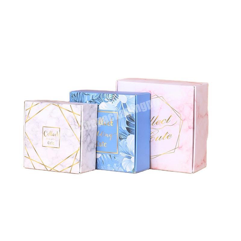 Luxury Custom Designs Folding Watch Emptylash Christmas Gift Jewelry Package Paper Box for Girls