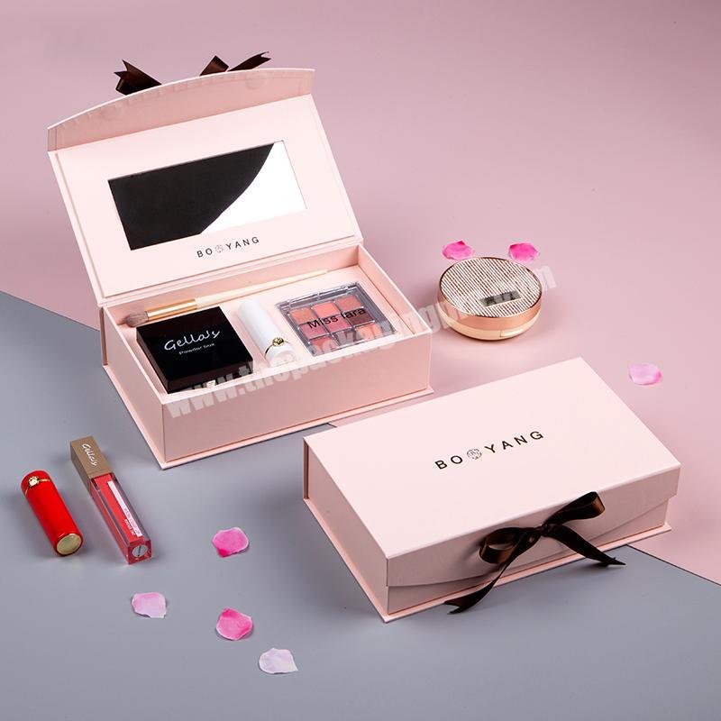 Luxury Custom Printing Makeup Packaging Cosmetic Box with Screen