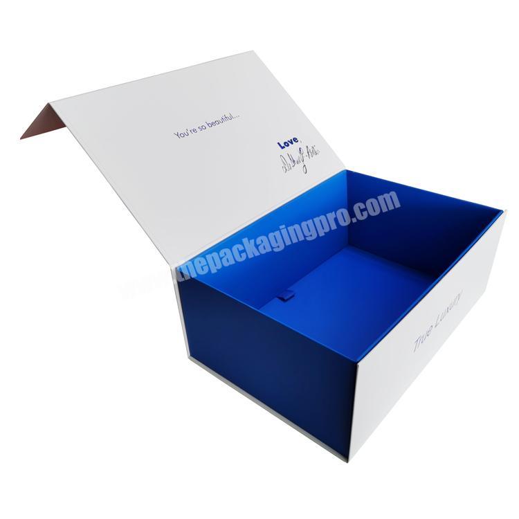 Luxury Customized Logo Glitter Bundle Hair Extension Packaging Box With Logo
