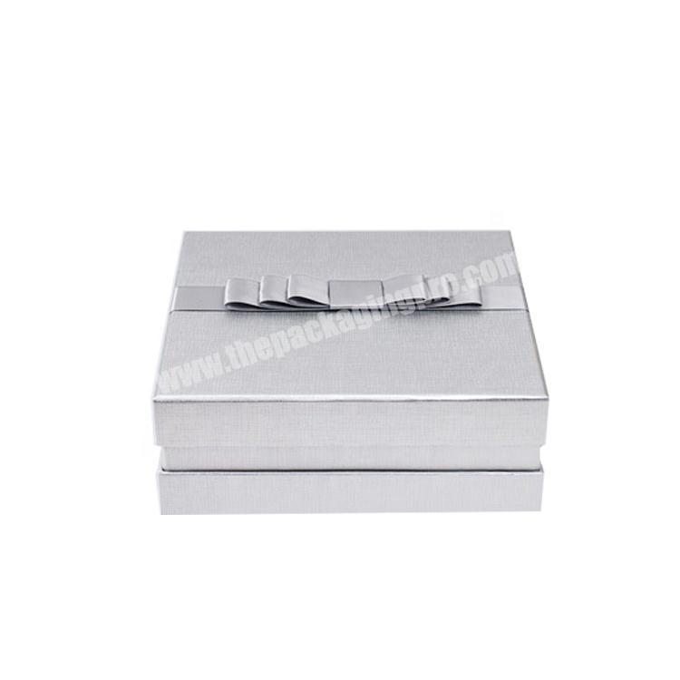 Luxury Customized Made High grade Cardboard Coated Art paper Square Gift Box Cosmetic Box