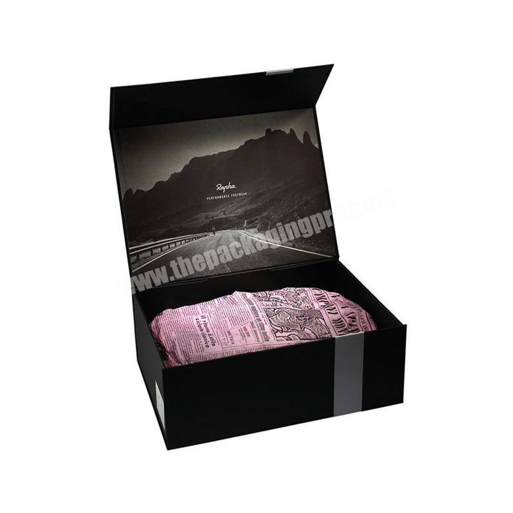 Luxury Design Magnetic Folding Shoe Storage Packaging Boxes Custom Logo Paper Packaging Shoe Box