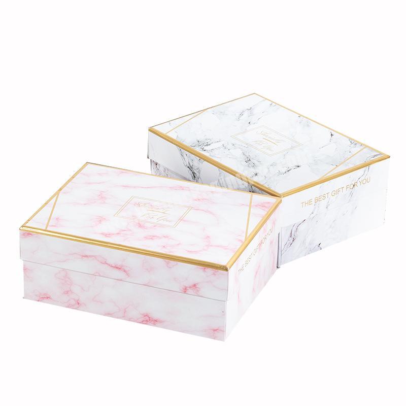 Luxury Mail Marble Box With Your Logo High Grade Custom Box For Shoesclotheswatch Private Custom Gift Box