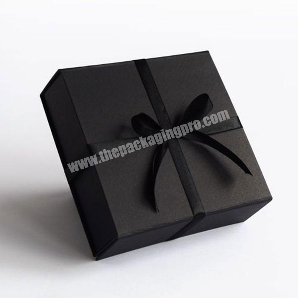 Luxury custom men birthday mug set gift box fathers day black cardboard paper mens gift box set luxury christmas boxes gift