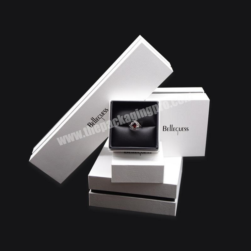 Luxury custom printed leather jewelry box display  jewelry gift box