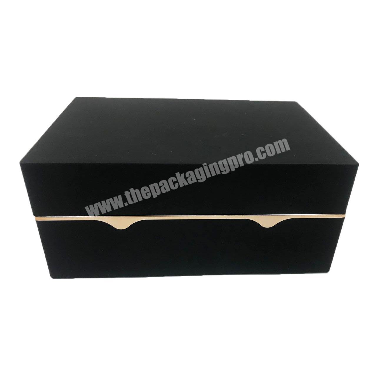 Luxury customized gift packing box with light watch boxes cases