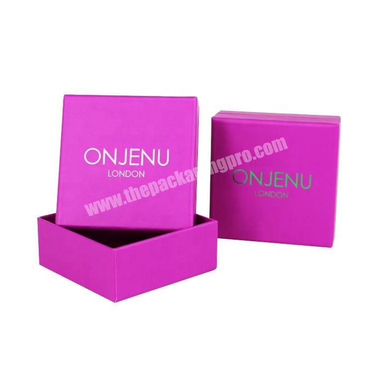 Luxury gift jewelry packaging custom printed logo for ring jewelry boxes