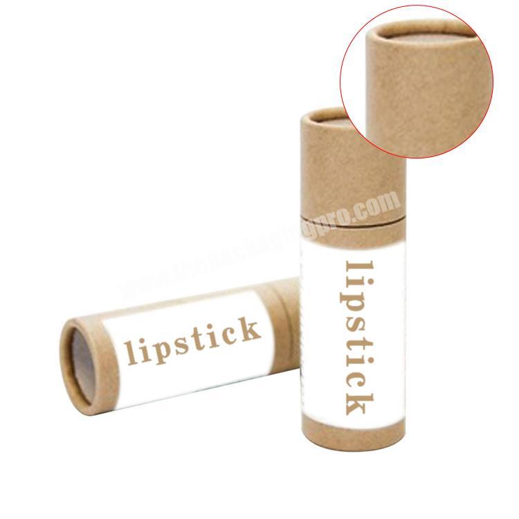 Luxury lady custom cardboard paper tube paper mini gift tube for lipstick