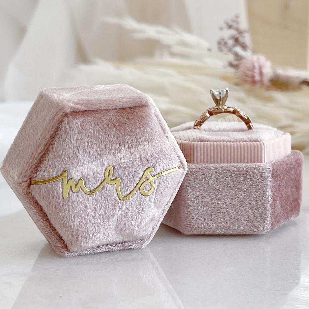Personalized Engraved Ring Box with Initial and Name | Advantage Bridal
