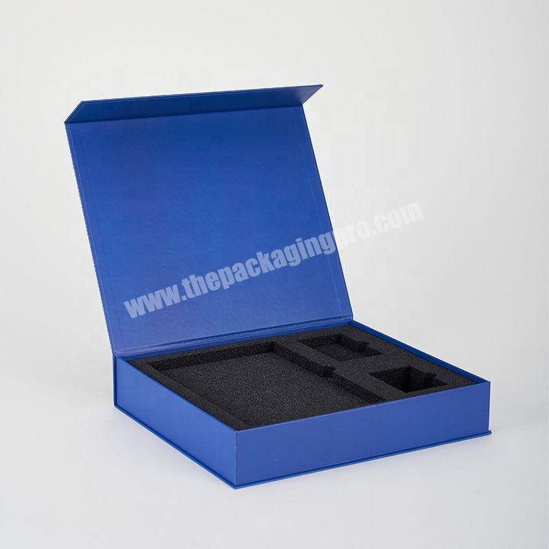 Magnet closure top flip boxes for cosmetic and perfume sets