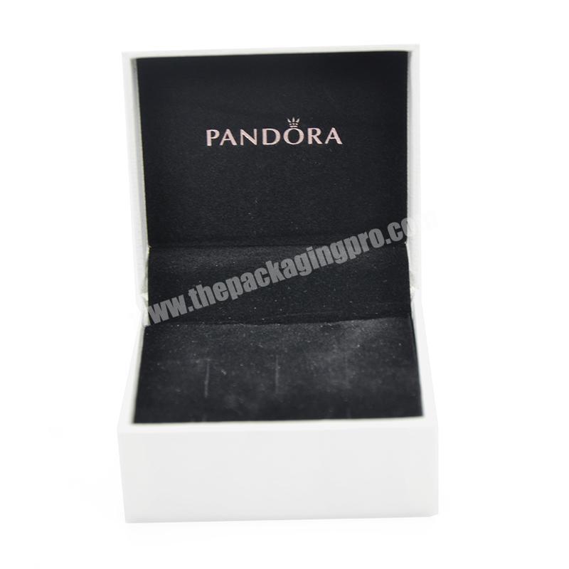 Manufacturer production cardboard box packaging design custom renovate paper jewelry ring box