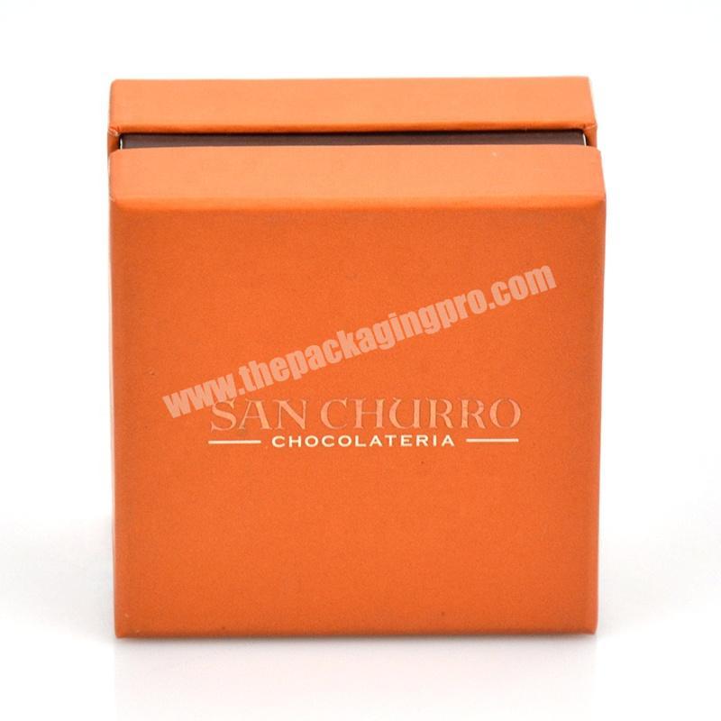 Manufacturer production chocolate paper gift box design custom paper chocolate bar packaging