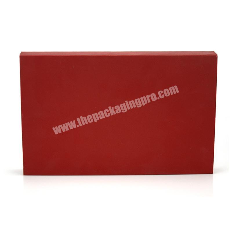 Manufacturer production wedding paper gift box design custom red paper boxes for jewelry packing