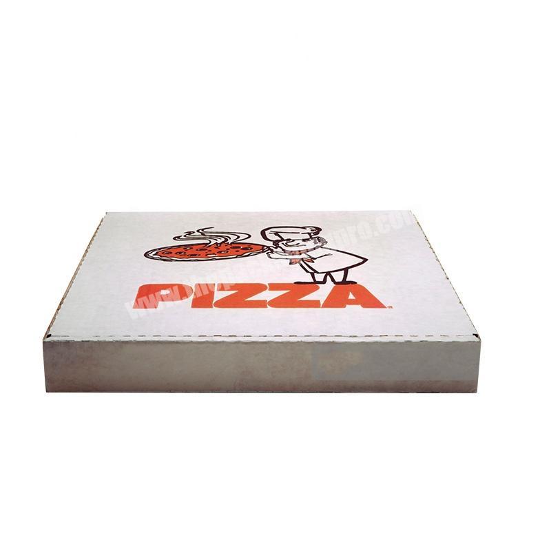 Manufacturer supply custom design logo pizza box delivery packaging corrugated paper food printed pizza boxes