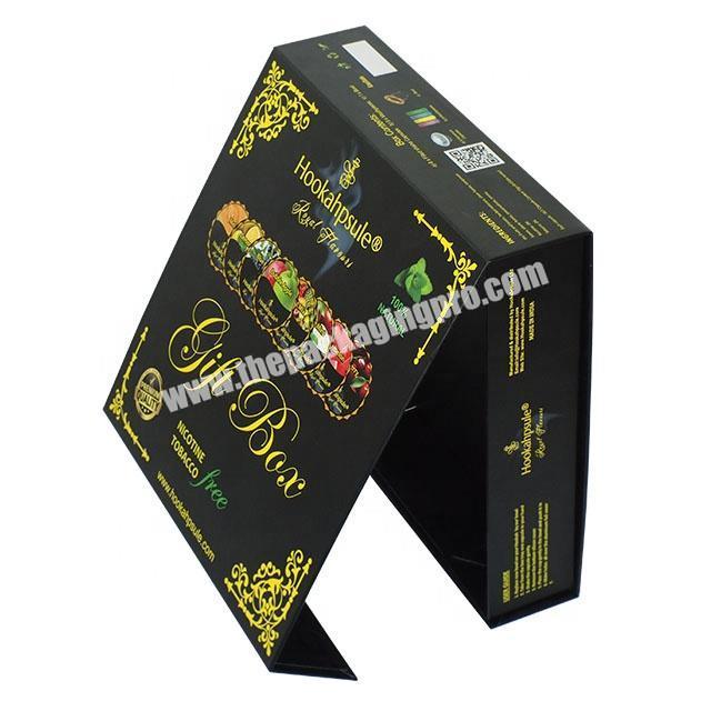 Matte Black Soft Paper Skincare Boxes Gift Packaging Paper Box For Product Skincare