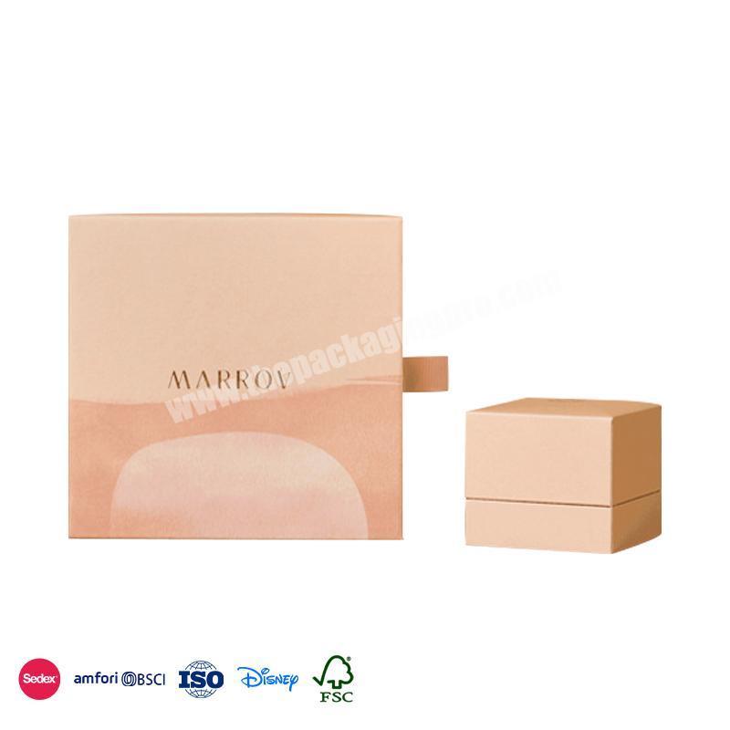 Most Selling Products Small Square Romantic Fresh Design With Same Tote Bag rigid cardboard packaging box