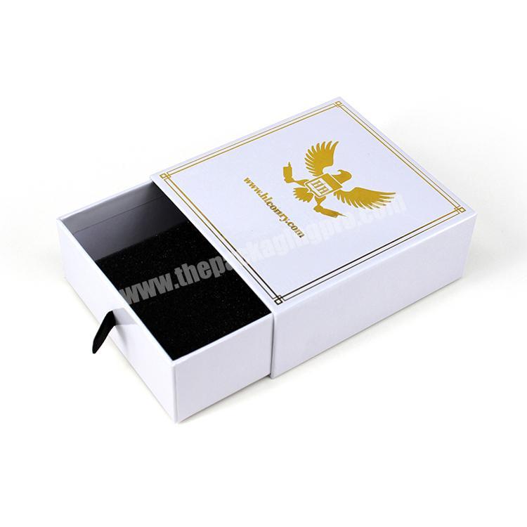 Necklaces Bracelets Earring Packaging Cardboard Paper Jewelry Drawer Box Case Gift Custom LOGO