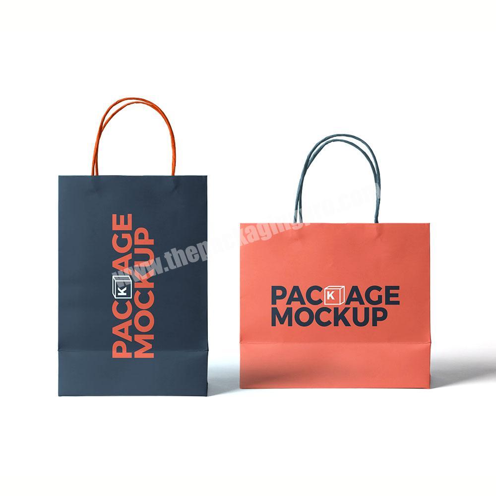 New Arrival 2022 Custom Made Clothing Cosmetic Packaging Luxury Fashion Gift Shopping Carrier Bags