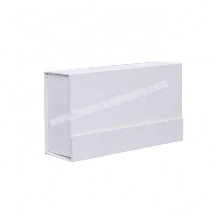 New Design High Fashion Flip-over Gift Box High-end Jewelry Box Cosmetics Box with Customized Logo
