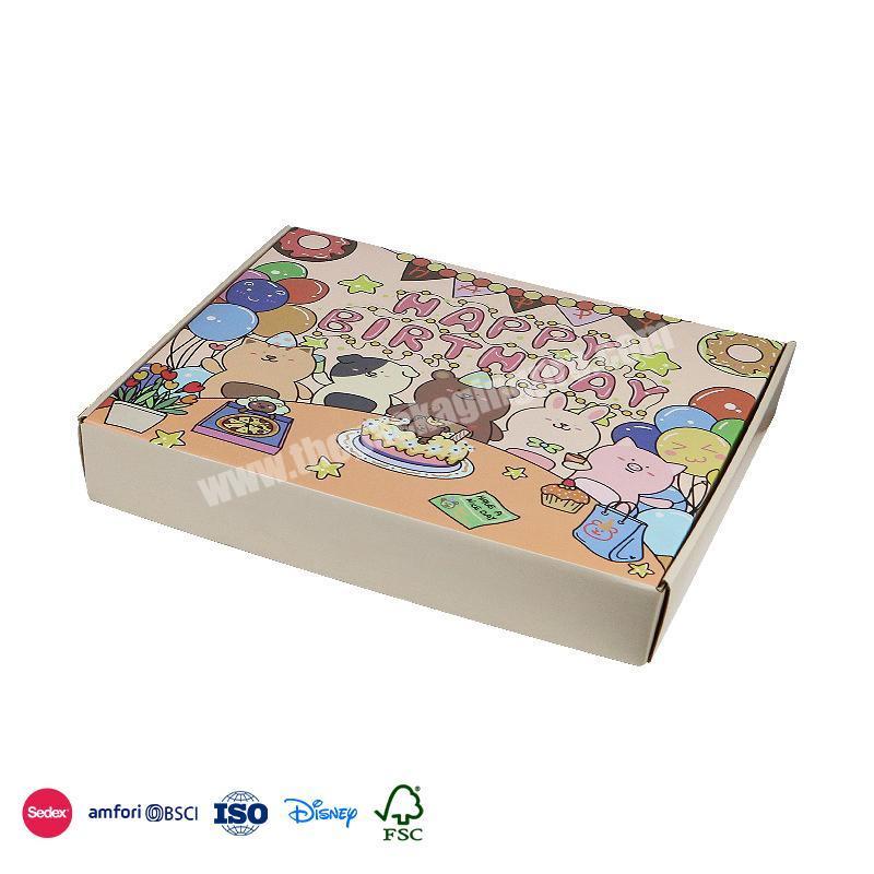 New Hot Selling Products Cute cartoon pattern as cover waterproof and anti-corrosion birthday gift box