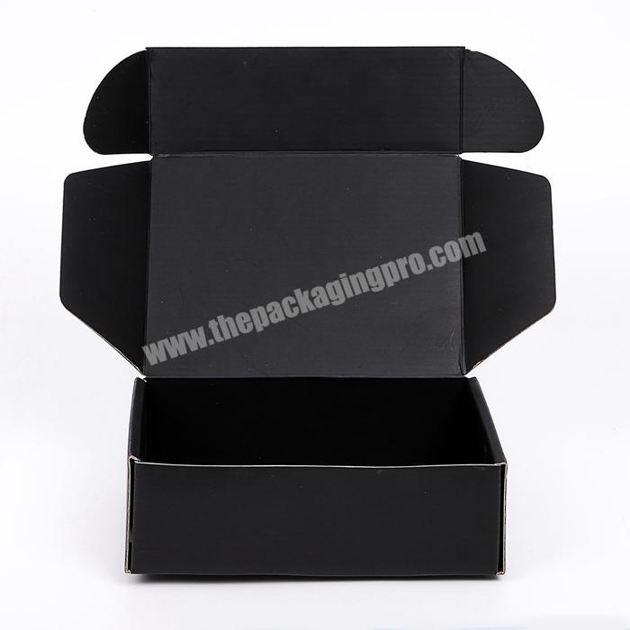 New Product Recycled Corrugated Cardboard Corrugated Mailer Box Empty Shipping Mailling Box Clothing Packaging