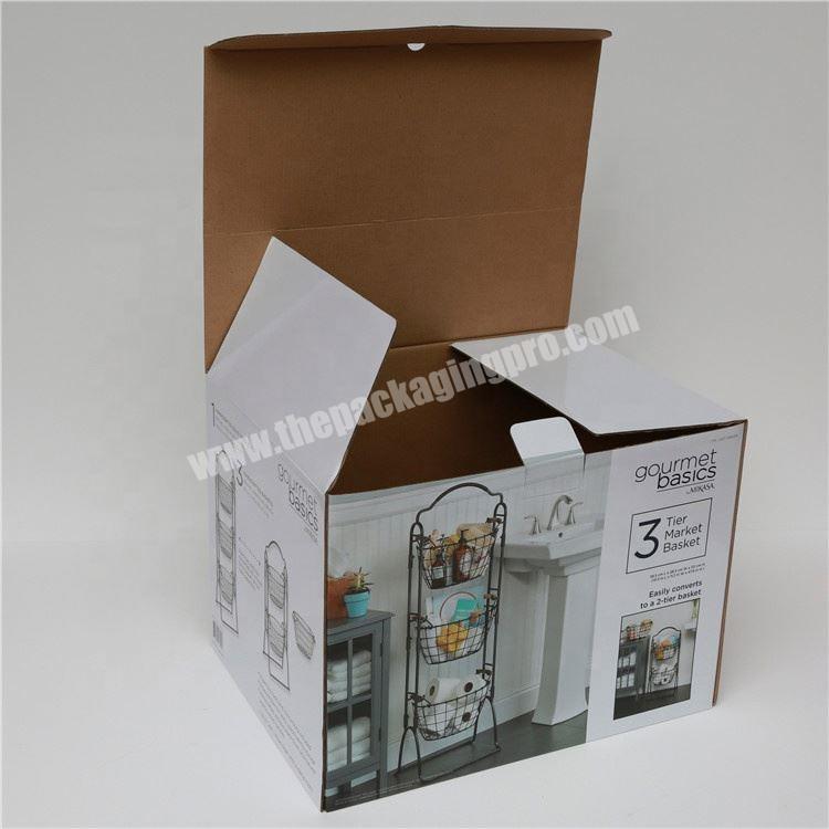 Newest design custom made packing box paper gift electric appliance packing box