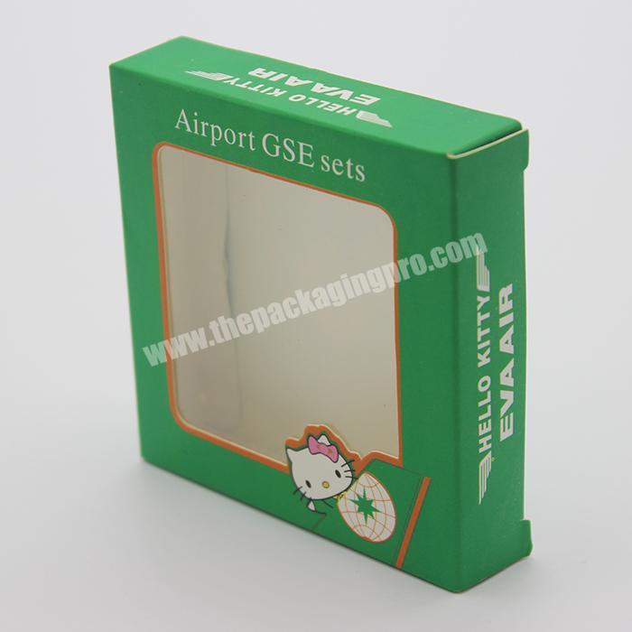 OEM eyelash packaging boxes custom printed eyelash packaging box with window