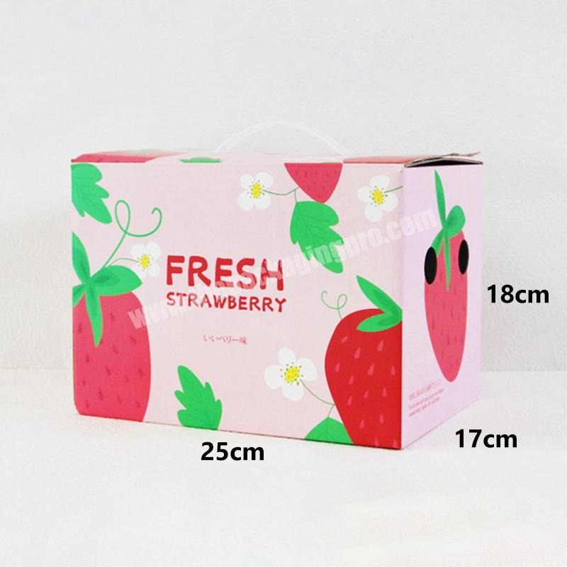 personalize Online Shop Hot Selling With plastic retractable bracelet fruit vegetable carton packing box for strawberry