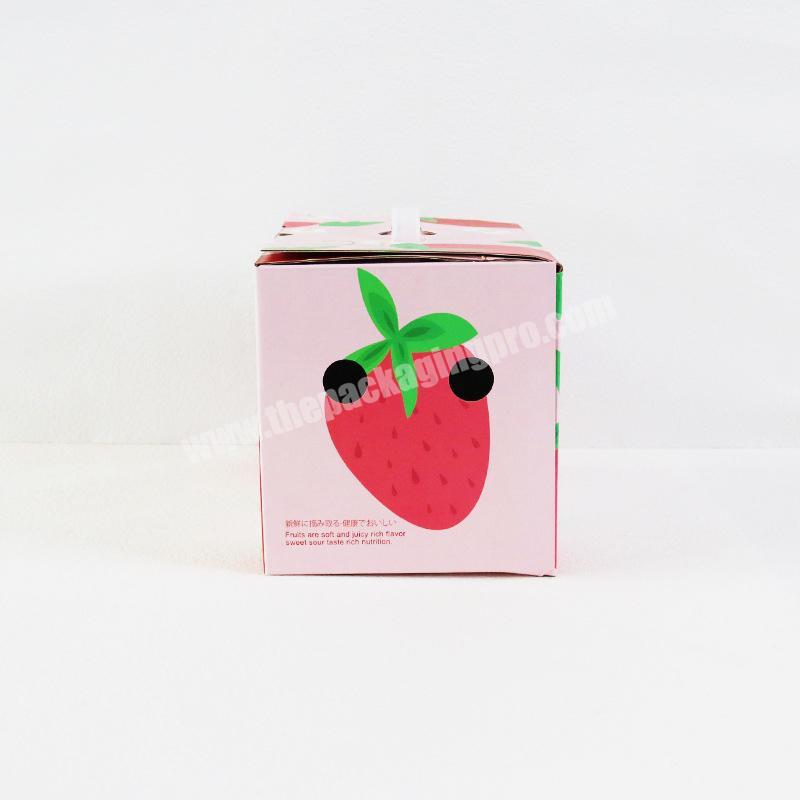 Online Shop Hot Selling With plastic retractable bracelet fruit vegetable carton packing box for strawberry wholesaler
