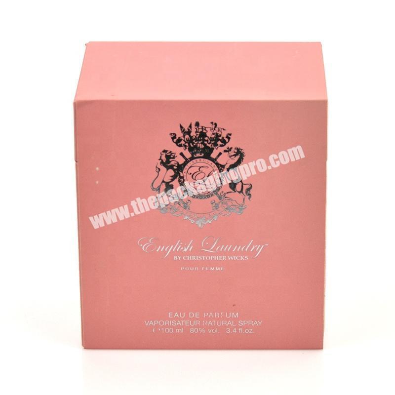 Outdoor activity perfume box packaging design custom logo printing gift packaging perfume bottle box