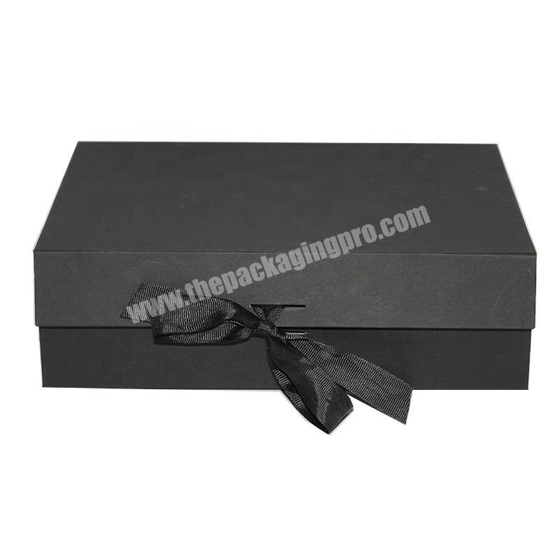 Paper gift guaranteed quality wholesale different colors custom printed folding magnetic luxury box packaging