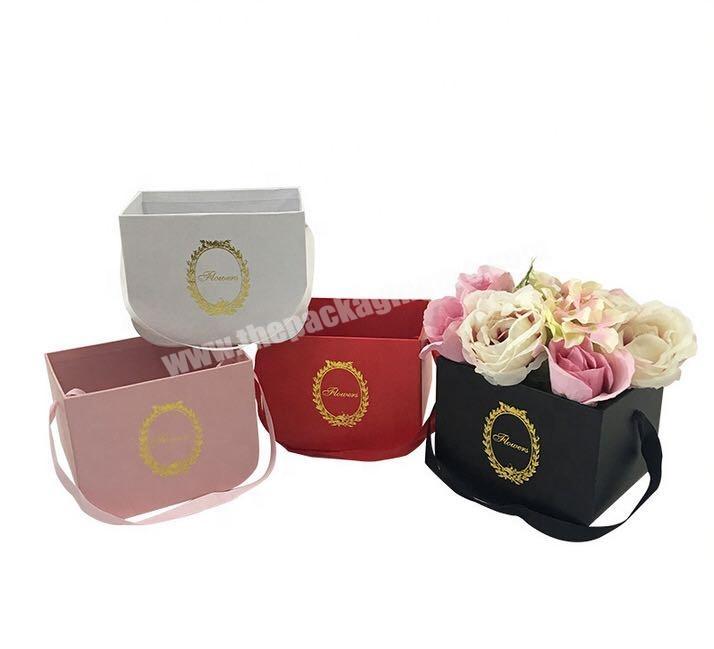 Paperboard luxury rose  flower box or luxury flower box