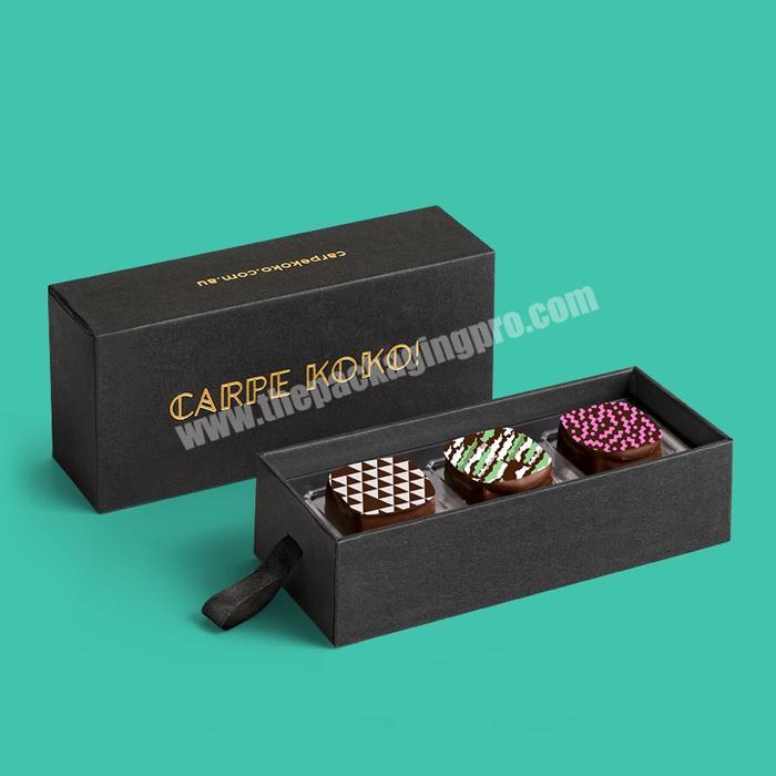 Pencil chocolate bar agarwood seeds cardboard packaging box