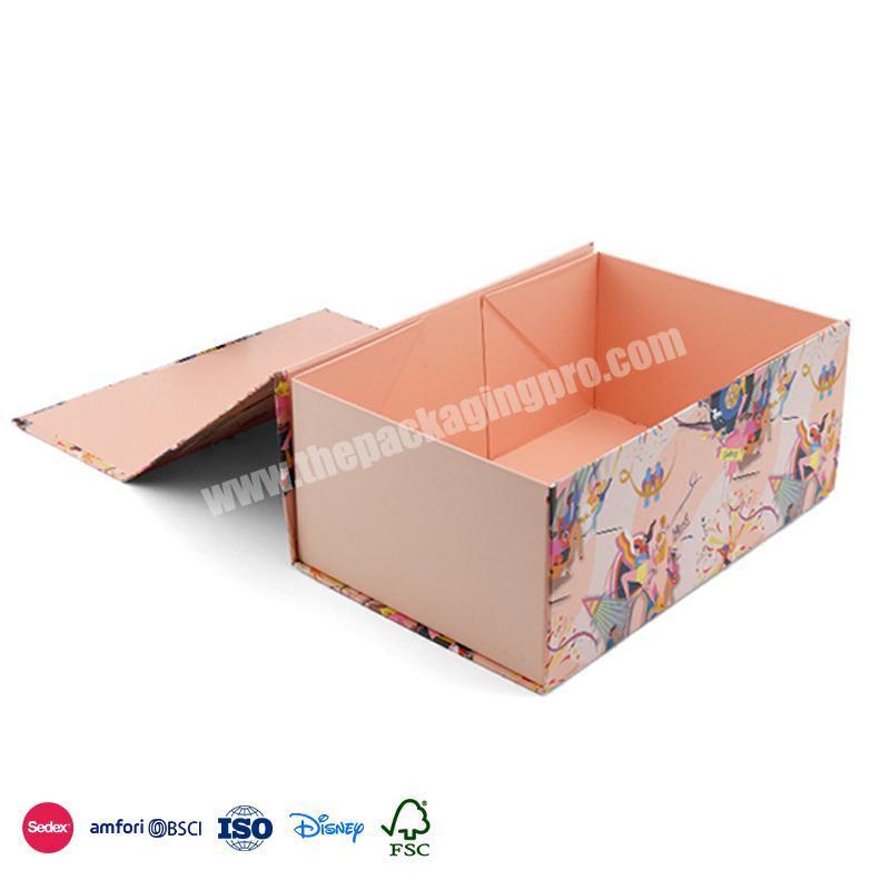 Perfect Quality Three-dimensional pattern packaging can be designed in different sizes folded jewelry box