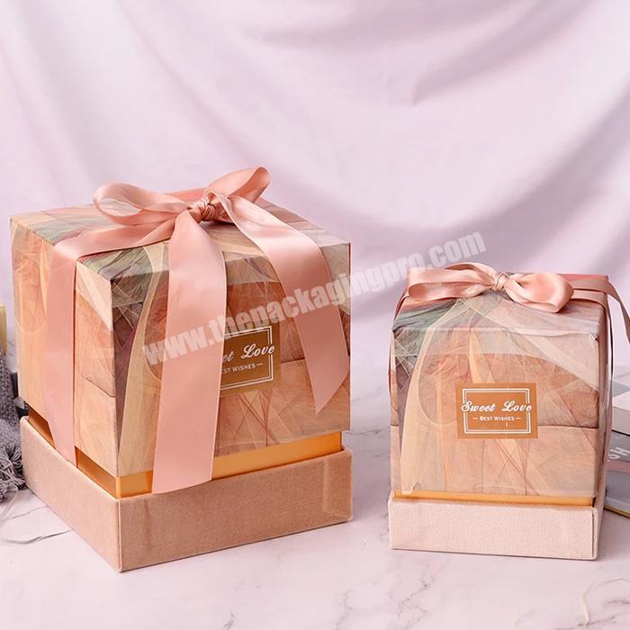 Personalized handmade mini sweet candy strawberry chocolate bar truffle giveaway luxury gift boxes for chocolate packing