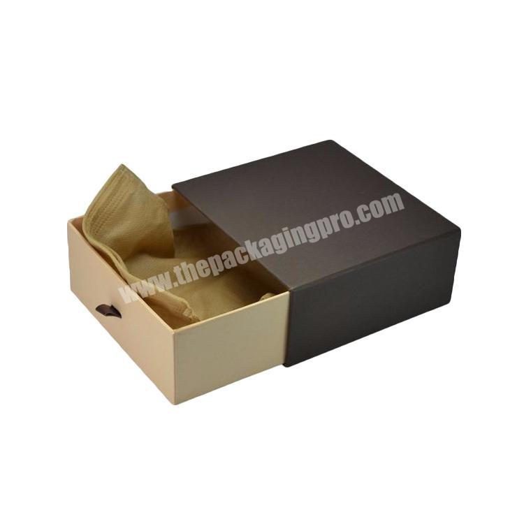 Personalized logo printed custom recycled drawer box wholesale manufacturer with 15 years' experience